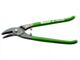 Plekikäärid ümarateks lõigeteks 250mm HRC 56 (vasak, roheline PVC kate)