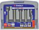 Süvistite komplekt, 5 osa. 90⁰, ØD=8,3-16,5mm, HSS-E5. 