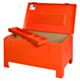 Suur oranž tööriista kast jalgadel 910x530x430mm, lisa sahtliga ja tugevdatud korpusega´
