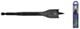 Lapik puidupuur 12 mm, tugevdatud sabaga, 1/4 kuuskant