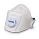 Respiraator Uvex silv-Air Premium 5110+ FFP1, volditav klapiga, suurema suurusega
