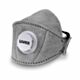 Respiraator Uvex silv-Air Premium Carbon 5320+ FFP3, volditav klapiga, suurema suurusega