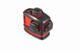 3D ristjoonlaser punase kiirega + seinakinnitus Kapro®