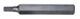 Otsak kuuskant 12x75mm, 10mm kinnitus Irimo