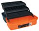 Tööriista/sortimendi kohver 3 sahtliga, 410x220x210mm oranž Truper®