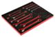 Lehtsilmusvõtmete 111M kmpl 21 osa 6-32mm vahtaluses 35x543x445mm
