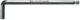 Long arm ballpoint hex key 950 PKL Hex-Plus SW 7,0