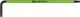 Long arm hex key 950 SPKL Hex-Plus SW 2,5 brightgreen