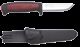 Morakniv Pro Pussnuga – Punane Käepide, 2.0 mm Süsinikterasest Tera, Nupuga Tupp