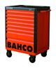 Bahco E77 Premium Tööriistakäru 8 Sahtliga, Oranž