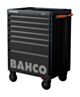 Bahco E77 Premium Tööriistakäru 7 Sahtliga, Must