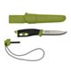Morakniv Companion välinuga Spark – 2.5 mm roostevaba teras tera, süütepulgaga, roheline