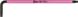 Long arm hex key 950 SPKL Hex-Plus SW 3,0 brightpink